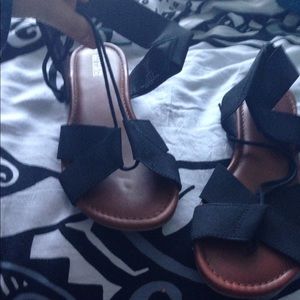 Thick Strapped Gladiator Sandals